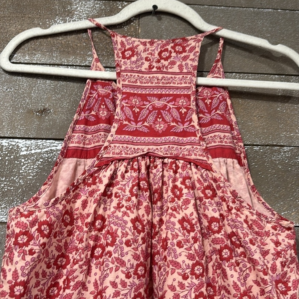 Faherty Adella 100% Cotton Floral Jumpsuit Small - Picture 6 of 11